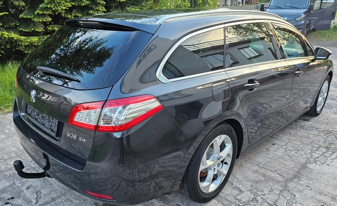 Peugeot 508 cena 29900 przebieg: 199989, rok produkcji 2011 z Myszków małe 191